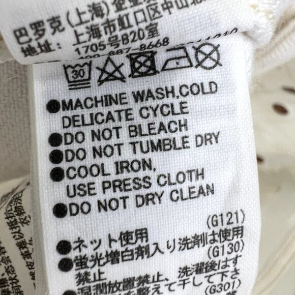 Moussy Vintage Glendele Skinny Jean Denim White Distressed Cropped 25 - Picture 9 of 9